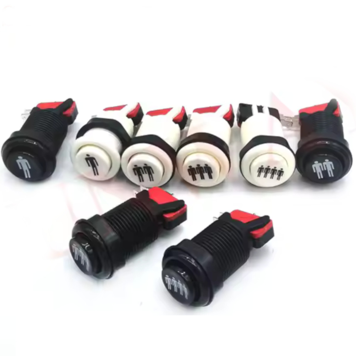 (image for) 28mm "American style" 1P/2P/3P/4P with microswitch